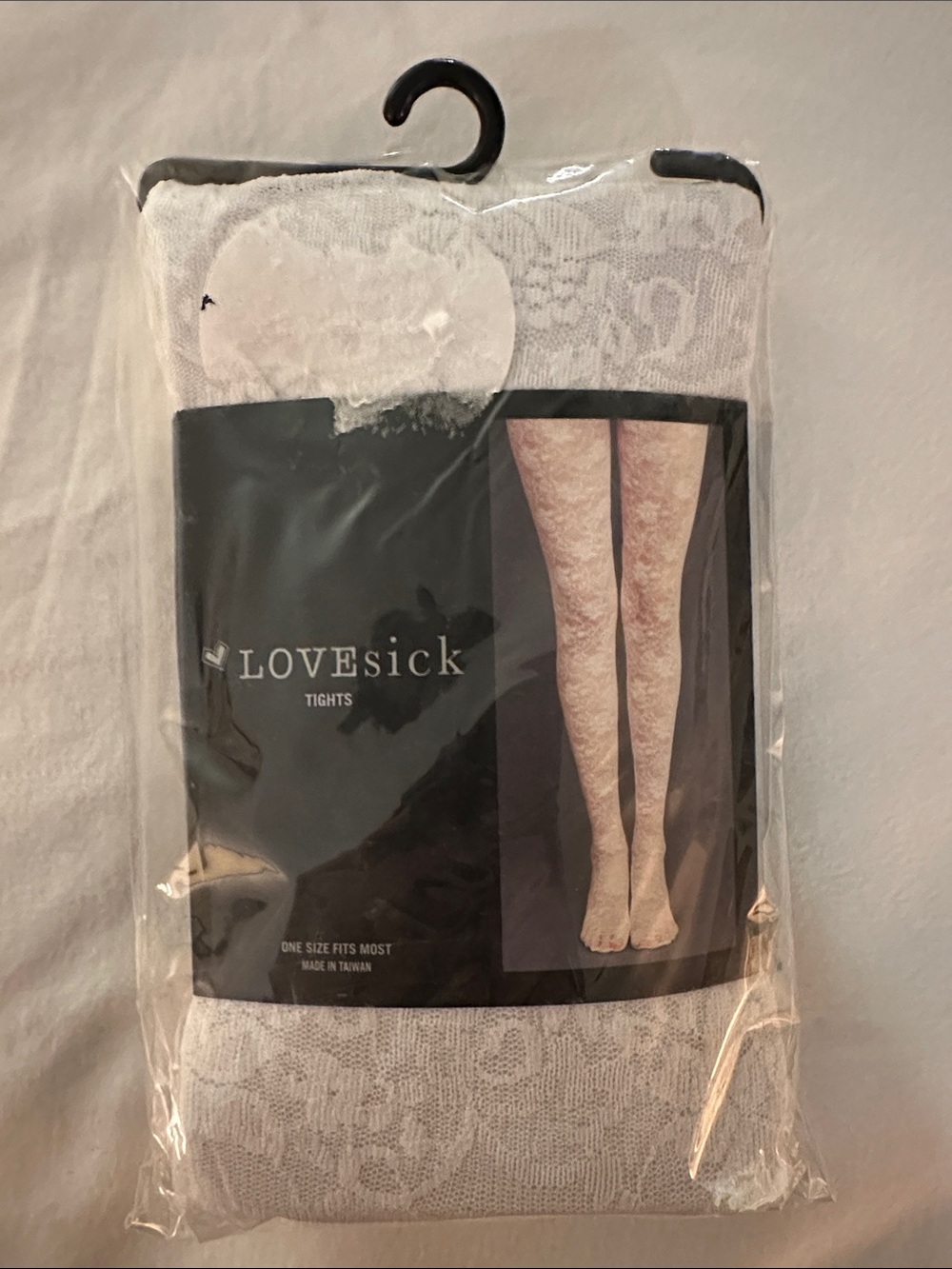 White Lace Tights